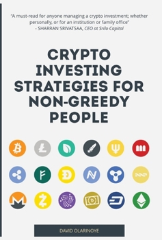 Hardcover Crypto Investing Strategies for Non-Greedy People Book