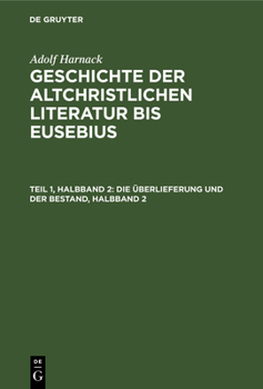 Hardcover Die Überlieferung Und Der Bestand, Halbband 2 [German] Book