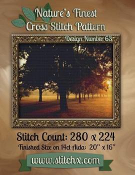 Paperback Nature's Finest Cross Stitch Pattern: Design Number 63 Book