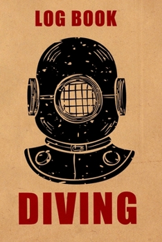 Paperback Log Book Diving: Scuba log journal - Dive Log - Diving Record Book