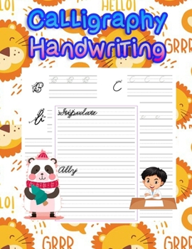 Paperback Calligraphy Handwriting: handwriting tracing workbook-handwriting practice paper for kids-handwriting practice sheets Book