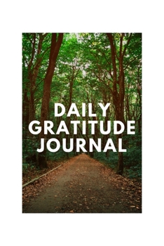 Paperback Daily Gratitude Journal: 6x9" 108pages Book