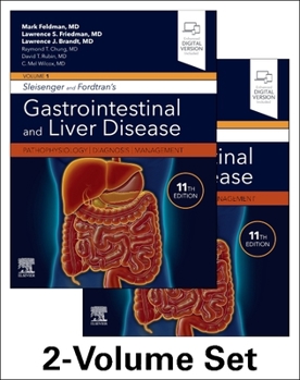 Hardcover Sleisenger and Fordtran's Gastrointestinal and Liver Disease- 2 Volume Set: Pathophysiology, Diagnosis, Management Book