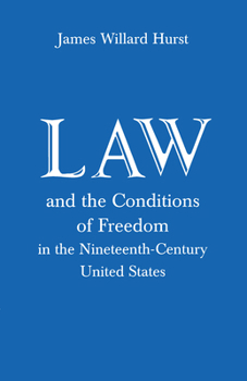 Paperback Law and the Conditions of Freedom in the Nineteenth-Century United States Book