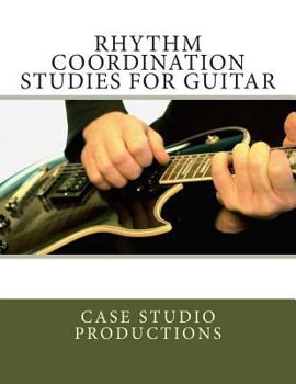 Paperback Rhythm Coordination Studies For Guitar Book