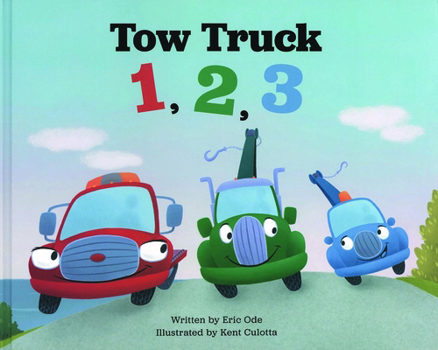 Hardcover Tow Truck 1, 2, 3 Book