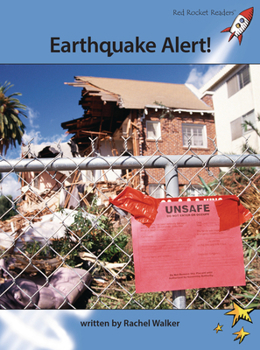 Paperback Earthquake Alert! (Red Rocket ™ Readers Advanced Fluency Level 4) Book