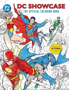 Paperback DC Showcase: The Official Coloring Book
