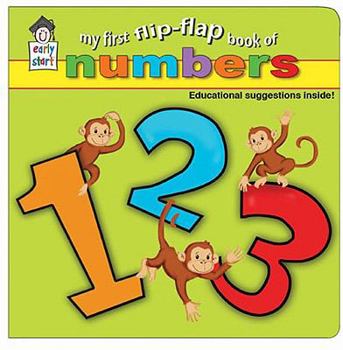 Board book My First Flip-Flap Book of Numbers Book