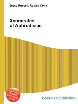 Paperback Xenocrates of Aphrodisias Book