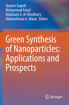Paperback Green Synthesis of Nanoparticles: Applications and Prospects Book