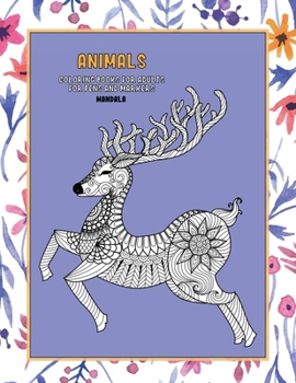Paperback Mandala Coloring Books for Adults for Pens and Markers - Animals Book