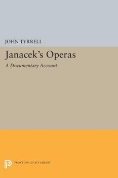 Paperback Janácek's Operas: A Documentary Account Book