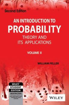 An Introduction To Probability Theory And Its Applications, Vol. 2