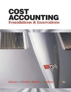 Hardcover Cost Accounting: Foundations & Evolutions Book