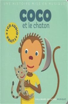 Hardcover Coco et le chaton: Livre-CD avec QR code [French] Book