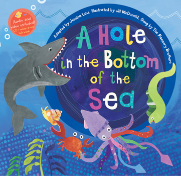 Paperback A Hole in the Bottom of the Sea [with Audio CD] [With Audio CD] Book