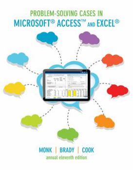 Paperback Problem-Solving Cases in Microsoft Access™ and Excel Book