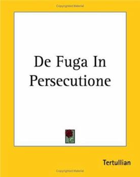 Paperback De Fuga In Persecutione Book
