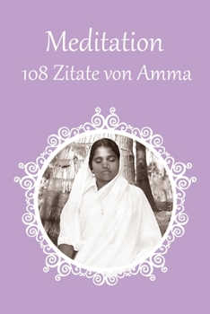 Paperback 108 Zitate von Amma über Meditation [German] Book