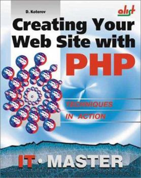 Paperback Creating Your Web Site with PHP Book