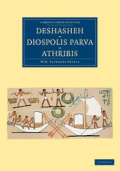 Paperback Deshasheh, Diospolis Parva, Athribis Book
