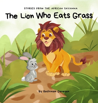 Hardcover The Lion Who Eats Grass Book