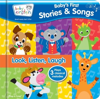 Board book Baby's First Music Treasury Baby Einstein [With Battery] Book