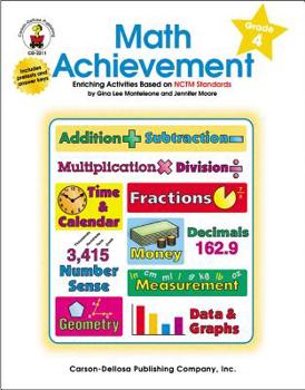 Paperback Math Achievement, Grade 4: Enriching Activities Based on Nctm Standards Book