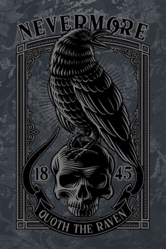 Paperback Nevermore, Quoth The Raven, 1845: Nevermore, Quoth The Raven Journal, 1845, 6 x 9 Book