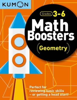 Paperback Kumon Math Boosters: Geometry: Grades 3-6 Book