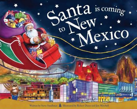 Hardcover Santa Is Coming to New Mexico Book