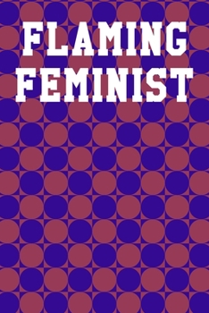 Flaming Feminist: Blank Ukelele Tab Notebook 6”x9” 120 Pages