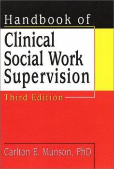 Hardcover Handbook of Clinical Social Work Supervision Book