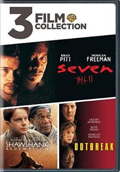 DVD 3 Film Collection: Seven / The Shawshank Redemption / Outbreak Book