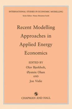 Paperback Recent Modelling Approaches in Applied Energy Economics Book