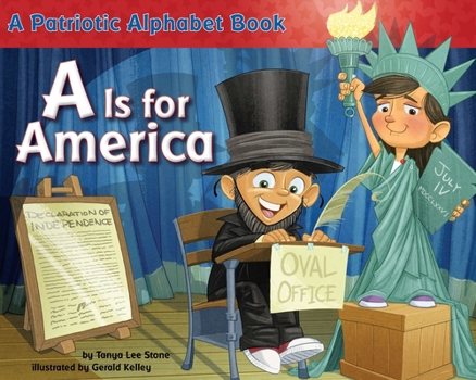 Paperback A is for America: A Patriotic Alphabet Book