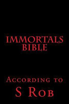 Paperback Immortals Bible Book
