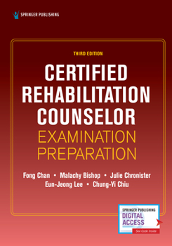 Paperback Certified Rehabilitation Counselor Examination Preparation, Third Edition Book