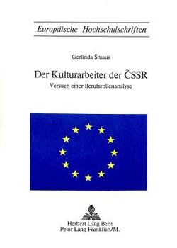 Paperback Der Kulturarbeiter Der Cssr: Versuch Einer Berufsrollenanalyse [German] Book