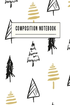 Composition Notebook: College Ruled 6" x 9" Holly Jolly Writing Notes Journal,Office,Kids,School and college student.