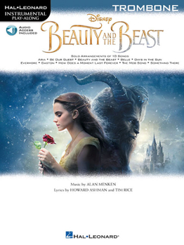 Paperback Beauty and the Beast: Trombone Book