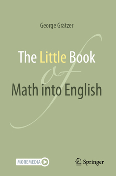 Paperback The Little Book of Math Into English Book