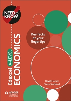 Mass Market Paperback Need To Know Edexcel A-level Economics Book