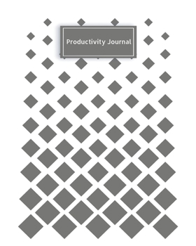 Productivity Journal: Weekly and Monthly Life Planner | Time Management | Project planner | Project planner | Goal Progress Report Undated Notebook | Size 8 x 10 inches (Life Management)