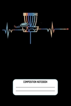 Composition Notebook: Love Disc Golf Vintage Style Golf Lined Notebook Journal Diary 6x9
