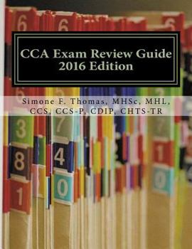 Paperback CCA Exam Review Guide 2016 Edition Book