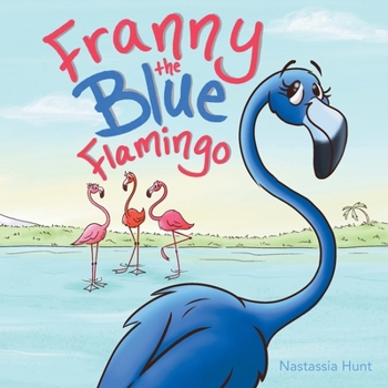 Franny the Blue Flamingo