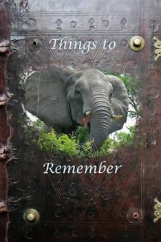 Paperback Things to Remember Book