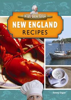 Library Binding New England Recipes Book